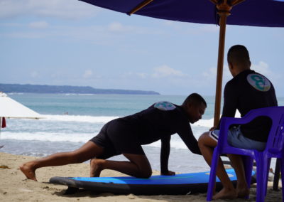 Surf theory - beginner lesson; surf lesson bali 8Surfschool